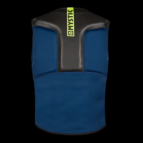 Block Impact Vest Fzip Kite - Navy/Lime